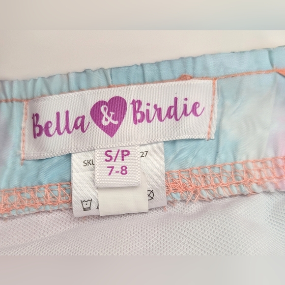 Kids (Size Small/7-8) Pastel Colored Tie-Dye Shorts w/Elastic Waist - Picture 9 of 14